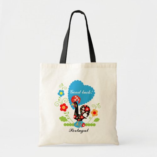 Portuguese Rooster Tote Bag