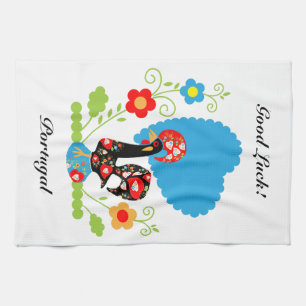 Portuguese Rooster Towel