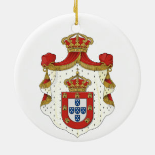 Portuguese Royal Coat of Arms Ornament