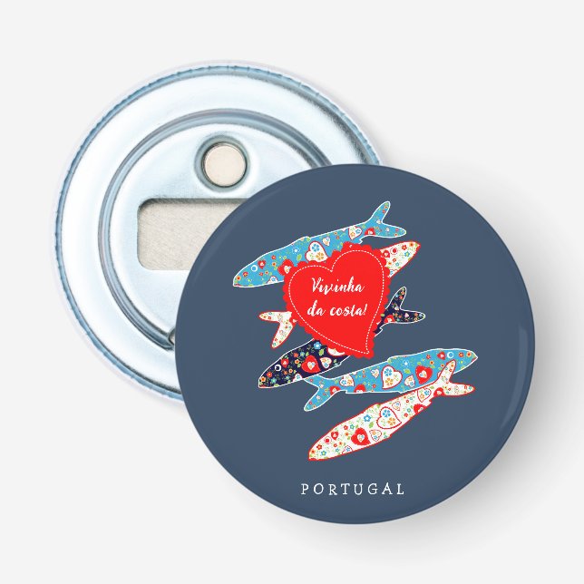 Portuguese sardines bottle opener (Front)