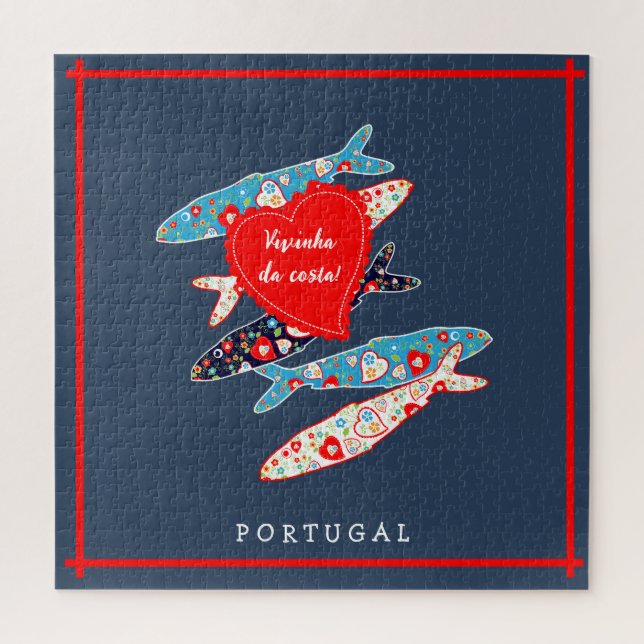 Portuguese sardines jigsaw puzzle (Vertical)
