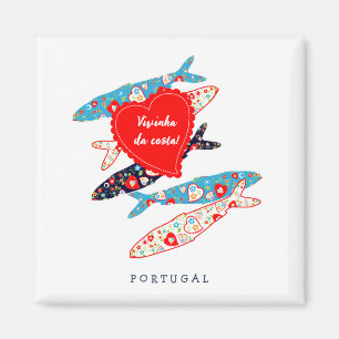 Portuguese sardines magnet