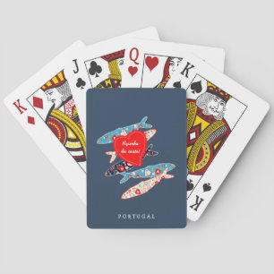 Portuguese sardines poker cards