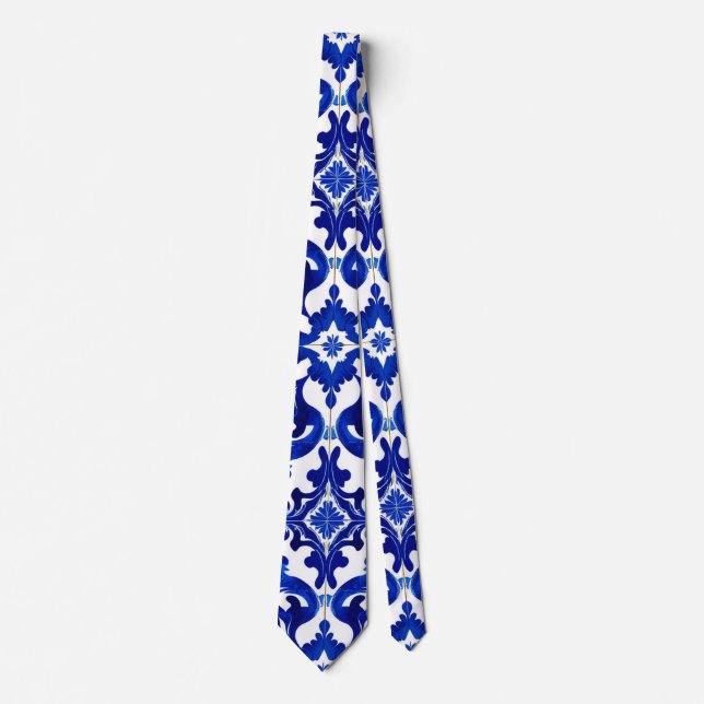 portuguese scrollwork tie (Front)