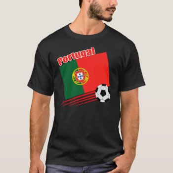Portuguese Soccer Team T-shirt by worldwidesoccer at Zazzle
