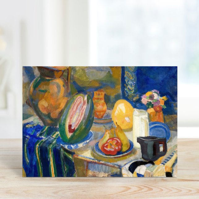 Portuguese Still Life | Robert Delaunay Card (Creator Uploaded)