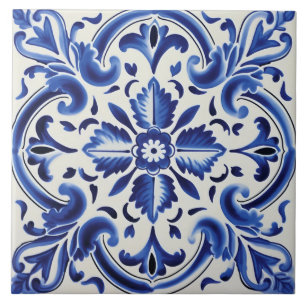 Portuguese style cute pattern ceramic tile