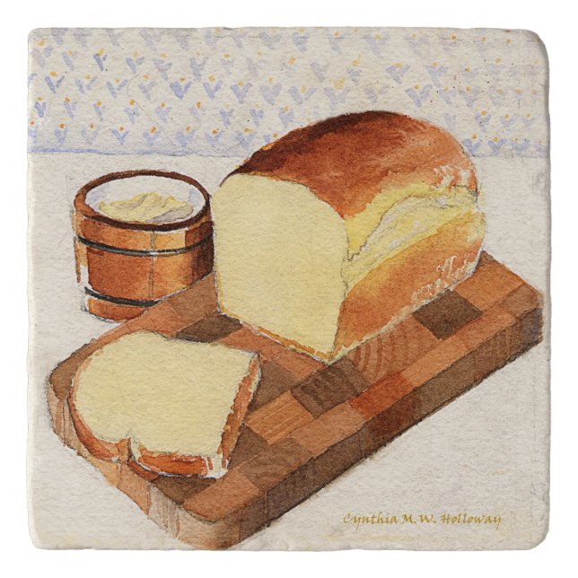 Portuguese Sweet Bread Trivet (Front)