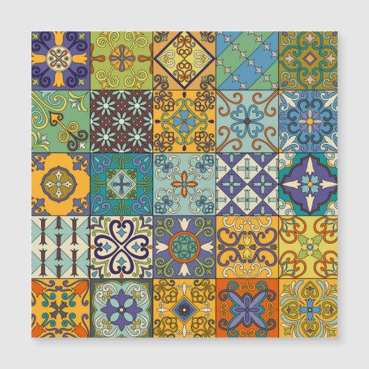 Portuguese Talavera Tile Design (Front)