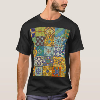 Portuguese Talavera Tile Design T-Shirt