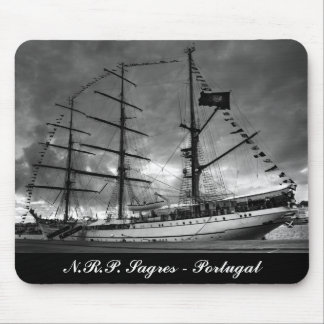 Portuguese tall ship mousepad