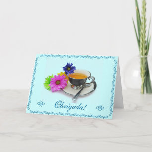 Portuguese: Thank you / Thank you Card