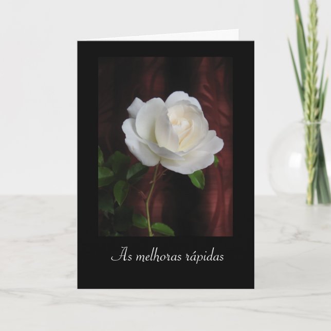 Portuguese: The Best / Get Well Soon Card (Front)