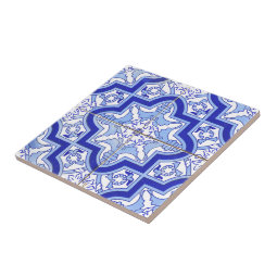 Portuguese Tile Blue and White | Zazzle