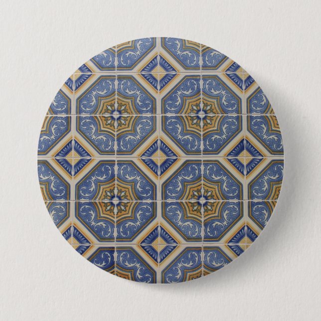 Portuguese tile button (Front)