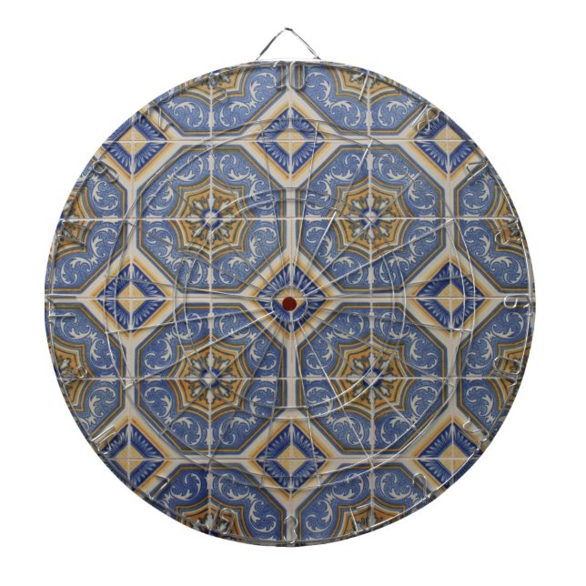 Portuguese tile dart board (Front)
