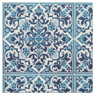 Portuguese tile fabric