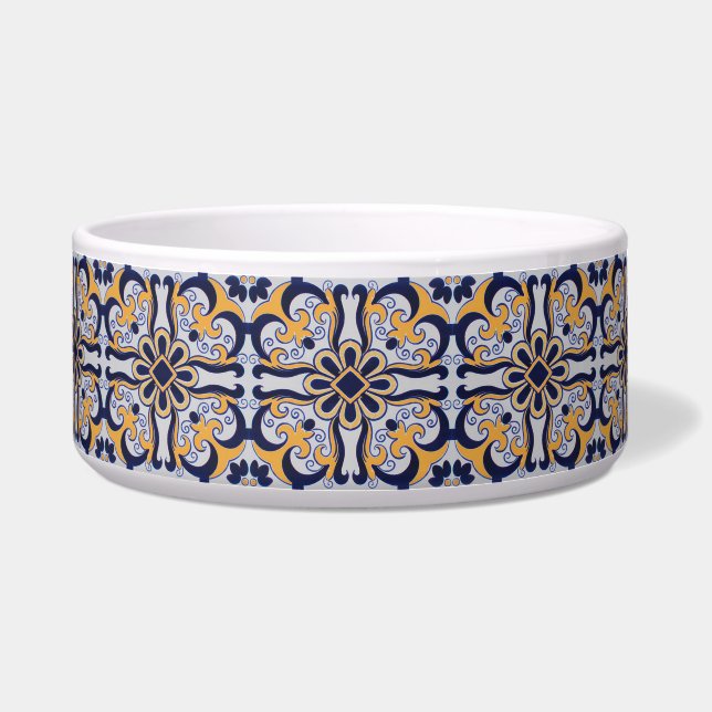 Portuguese tile pattern bowl (Front)