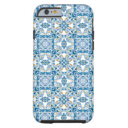 Portuguese Tile Pattern Tough iPhone 6 Case