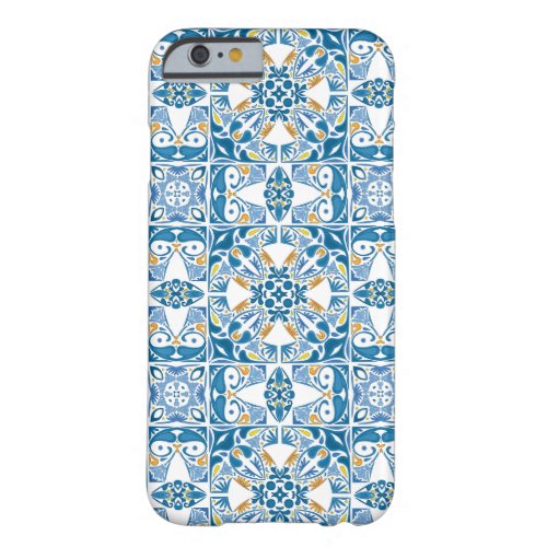 Portuguese Tile Pattern Barely There iPhone 6 Case