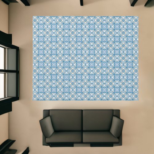 Portuguese Tile Pattern Rug