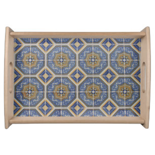 Portuguese tile serving tray