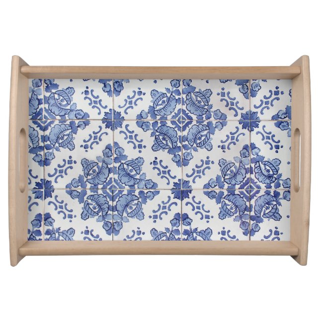 Portuguese Tile Serving Tray (Front)
