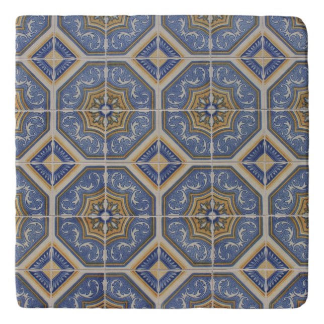 Portuguese tile trivet (Front)