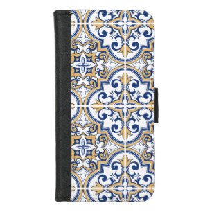 Portuguese tiles 1 iPhone 8/7 wallet case