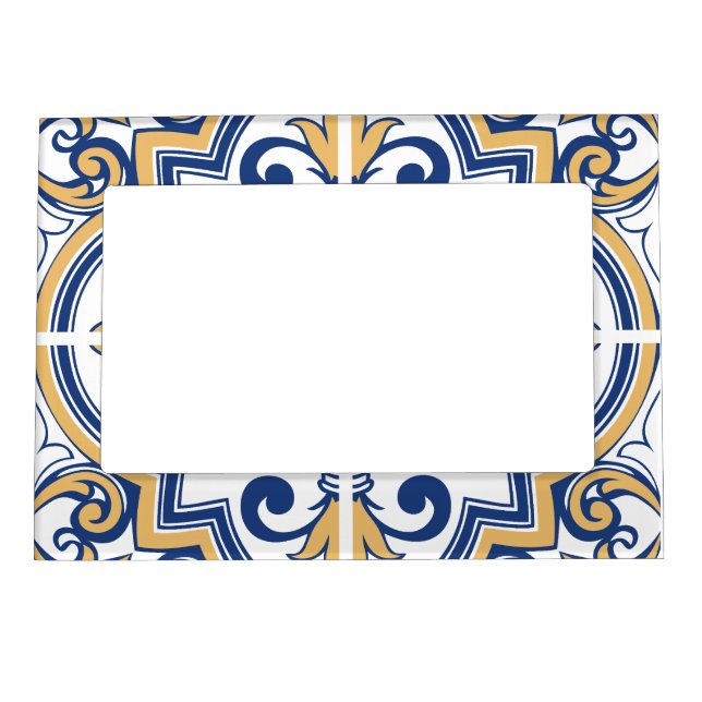 Portuguese tiles 1 magnetic frame (Front)
