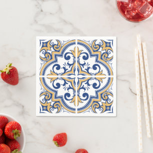 Portuguese tiles 1 napkins