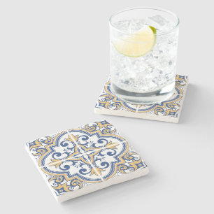 Portuguese tiles 1 stone coaster
