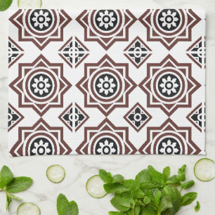 Portuguese tiles 2 - Igreja do Carmo Kitchen Towel