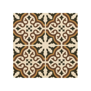 Portuguese tiles 3 wood wall art
