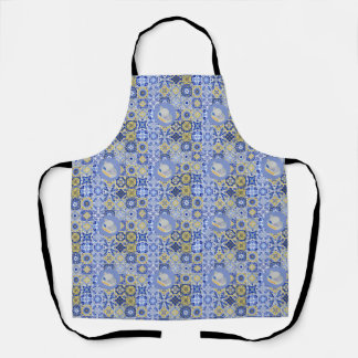 Portuguese Tiles and Sardines Apron