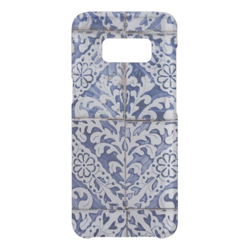 Portuguese Tiles _ Azulejo Blue and White Floral Uncommon Samsung Galaxy S8 Case