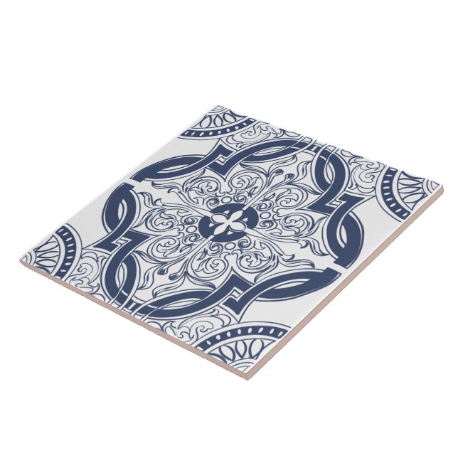 Portuguese tiles,azulejo,blue tiles  (Side)