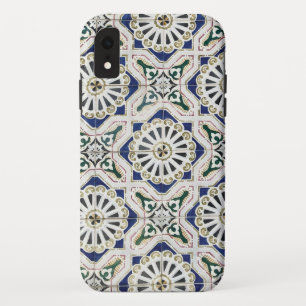 Portuguese Tiles - Azulejo Colorful Geometric iPhone XR Case