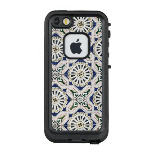 Portuguese Tiles _ Azulejo Colorful Geometric LifeProof FRĒ iPhone SE55s Case