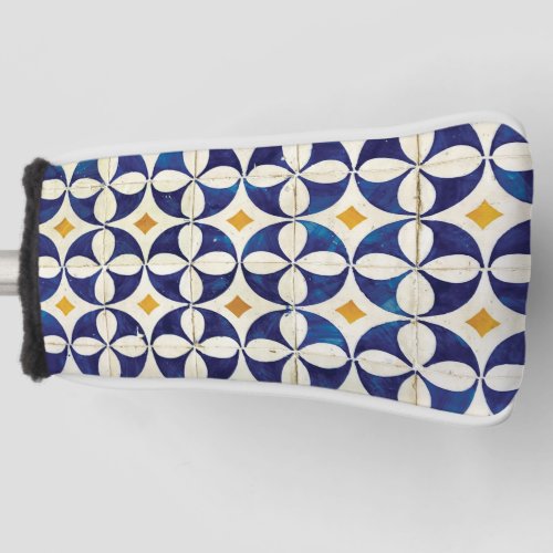 Portuguese Tiles _ Azulejo Pattern Design Golf Head Cover