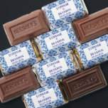 Portuguese Tiles Blue Mediterranean Wedding Hershey's Miniatures<br><div class="desc">Add a touch of Portuguese charm to your wedding day with these elegant blue and white Hershey chocolate favor stickers, inspired by traditional azulejo tiles. Perfect for destination weddings, summer celebrations, or cultural themes, these stickers transform simple chocolates into luxurious, meaningful gifts for your guests. Each sticker features a timeless...</div>