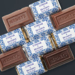 Portuguese Tiles Blue Mediterranean Wedding Hershey's Miniatures<br><div class="desc">Add a touch of Portuguese charm to your wedding day with these elegant blue and white Hershey chocolate favor stickers, inspired by traditional azulejo tiles. Perfect for destination weddings, summer celebrations, or cultural themes, these stickers transform simple chocolates into luxurious, meaningful gifts for your guests. Each sticker features a timeless...</div>