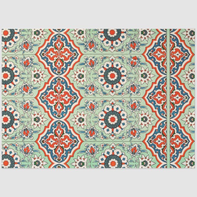 Portuguese tiles decoupage tissue tissue paper (Front)