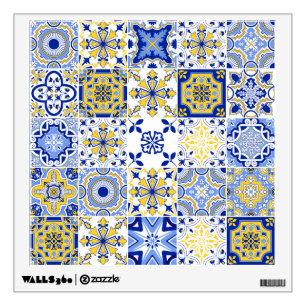 Portuguese Tiles Pattern Wall Decal