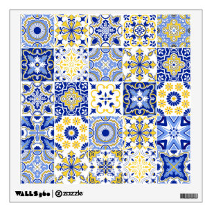 Portuguese Tiles Pattern Wall Decal