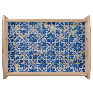 Portuguese tiles serving tray