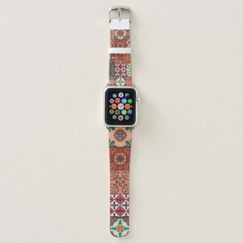 Portuguese Tiles Talavera Style Azulejo Apple Watch Band
