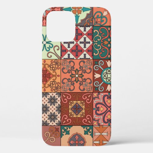 Portuguese Tiles Talavera Style Azulejo iPhone 12 Case