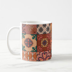 Portuguese Tiles: Talavera Style Azulejo. Coffee Mug