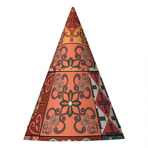 Portuguese Tiles Talavera Style Azulejo Party Hat
